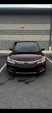 Red 2017 Honda Accord Sport