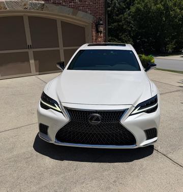 White 2021 Lexus LS 500 Base