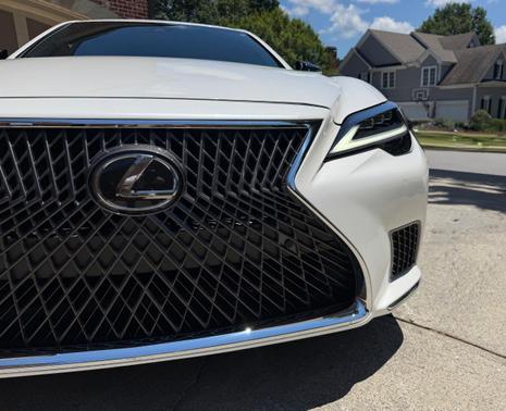 White 2021 Lexus LS 500 Base
