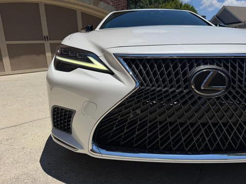 White 2021 Lexus LS 500 Base