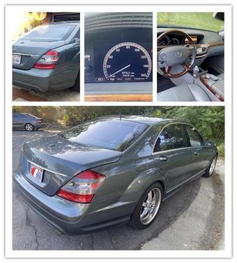 Gray 2007 Mercedes-Benz S-Class S 550