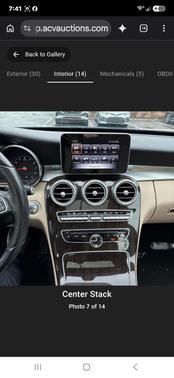 Blue 2018 Mercedes-Benz C-Class C 300 4MATIC