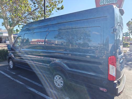 Blue 2023 Ford E-Transit T-350 EL High Roof