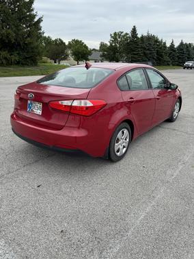 Red 2016 Kia Forte LX