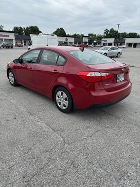 Red 2016 Kia Forte LX