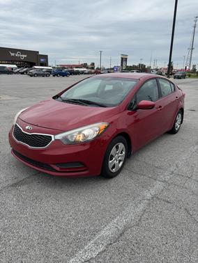 Red 2016 Kia Forte LX