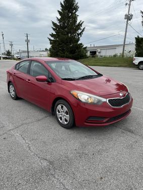 Red 2016 Kia Forte LX