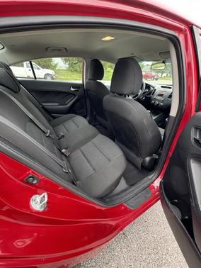 Red 2016 Kia Forte LX