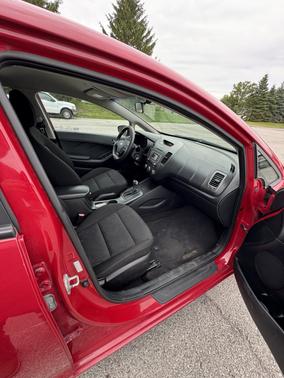 Red 2016 Kia Forte LX