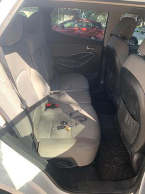 White 2014 Hyundai Santa Fe Sport 2.4L