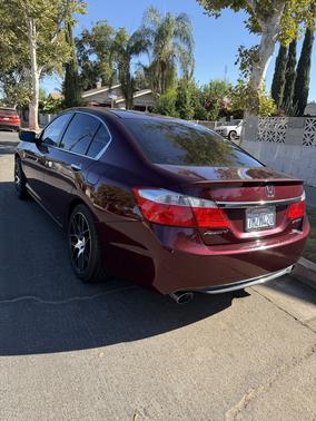 Red 2015 Honda Accord Sport