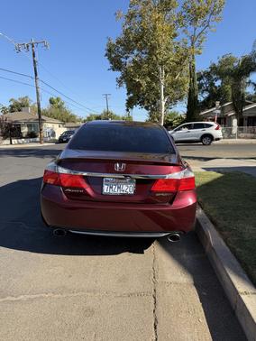 Red 2015 Honda Accord Sport