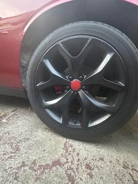 Red 2015 Dodge Challenger SXT Plus