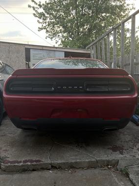 Red 2015 Dodge Challenger SXT Plus