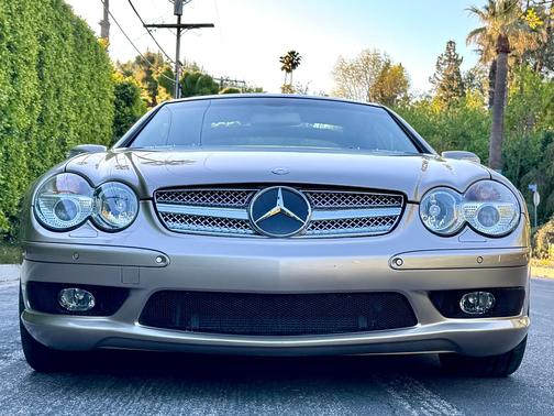 Beige 2004 Mercedes-Benz SL-Class SL600 Roadster