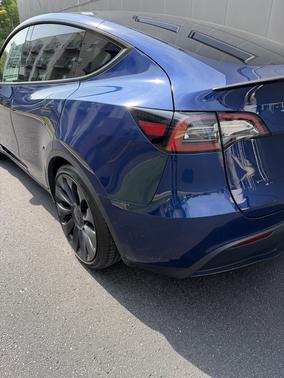 Blue 2023 Tesla Model Y Performance