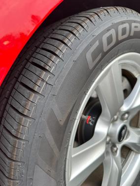 Red 2017 Ford Mustang V6