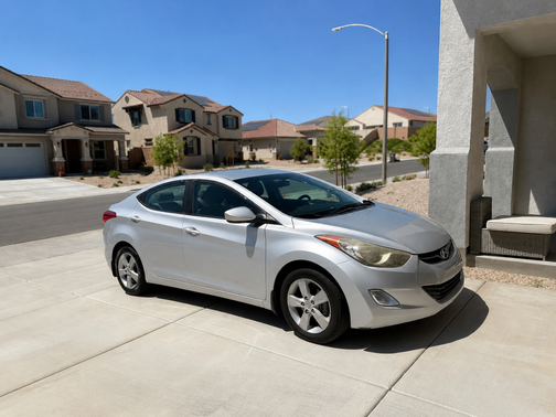 Silver 2013 Hyundai ELANTRA GLS