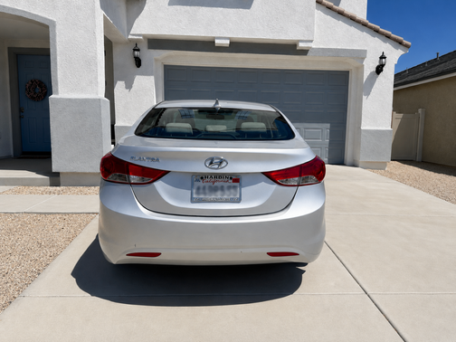 Silver 2013 Hyundai ELANTRA GLS