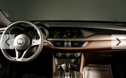 Brown 2018 Alfa Romeo Stelvio Ti
