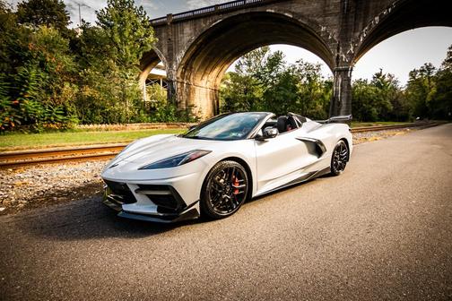 Gray 2021 Chevrolet Corvette Stingray w/3LT