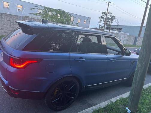 Blue 2018 Land Rover Range Rover Sport HSE Td6