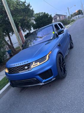 Blue 2018 Land Rover Range Rover Sport HSE Td6