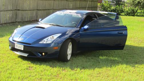Blue 2003 Toyota Celica GT