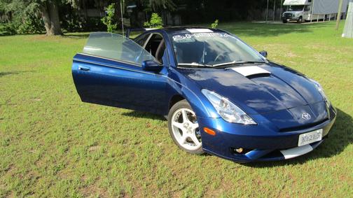 Blue 2003 Toyota Celica GT