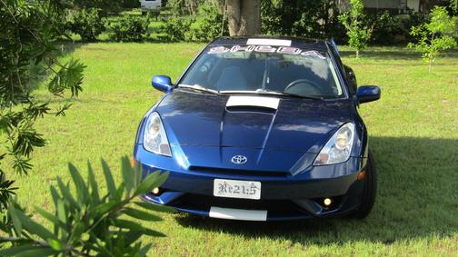 Blue 2003 Toyota Celica GT
