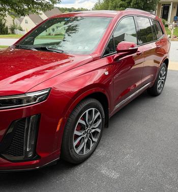 Red 2024 Cadillac XT6 Sport AWD
