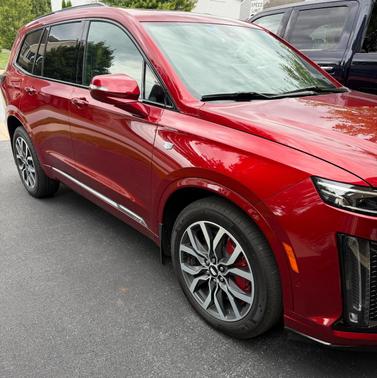 Red 2024 Cadillac XT6 Sport AWD