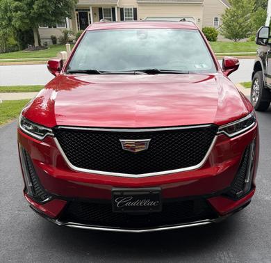 Red 2024 Cadillac XT6 Sport AWD