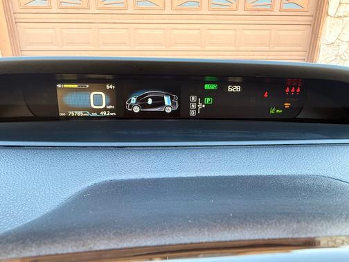 Red 2017 Toyota Prius Four Touring
