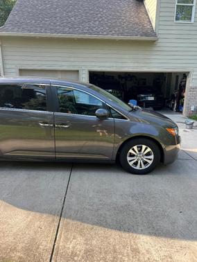 Gray 2014 Honda Odyssey EX-L