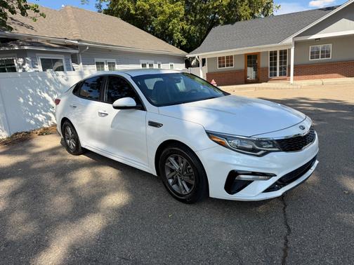 White 2020 Kia Optima LX