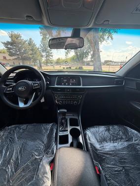 White 2020 Kia Optima LX