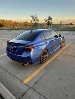 Blue 2018 Subaru WRX STI Limited