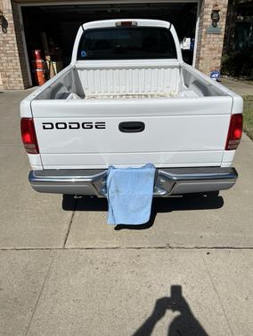 White 2001 Dodge Dakota SLT
