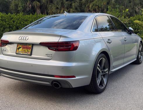 Silver 2018 Audi A4 2.0T Tech ultra Premium