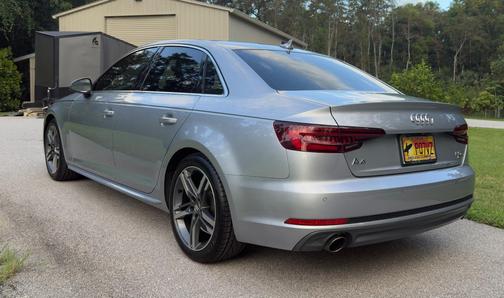 Silver 2018 Audi A4 2.0T Tech ultra Premium