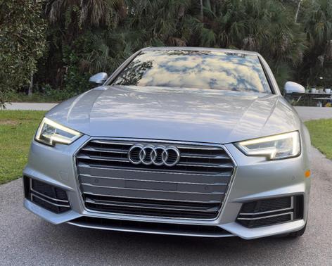 Silver 2018 Audi A4 2.0T Tech ultra Premium