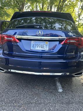 Blue 2018 Acura MDX 3.5L w/Advance & Entertainment Pkgs