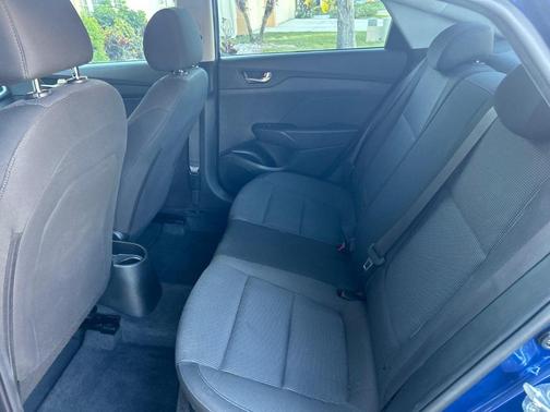 Blue 2022 Hyundai Accent SE