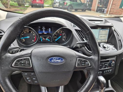 Red 2017 Ford Escape Titanium