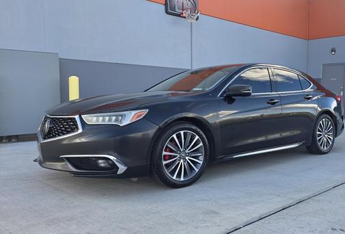 Black 2018 Acura TLX V6 Advance