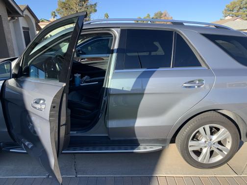 Gray 2013 Mercedes-Benz M-Class ML 350 4MATIC