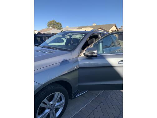 Gray 2013 Mercedes-Benz M-Class ML 350 4MATIC