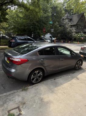 Gray 2014 Kia Forte EX