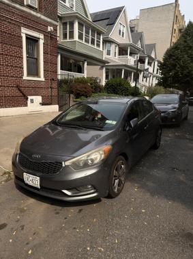 Gray 2014 Kia Forte EX